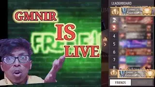 FREEFIRE LIVE  PUSH  CS RANKED  TOP 1  GRANDMASTER WITH FACECAM #GMNIRLIVE#@classyprashant