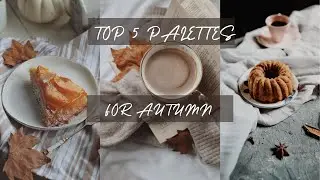 5 PALETTES BETTER THAN FALL ROMANCE - MY TOP 5 FALL PALETTES!