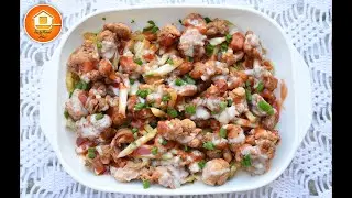 Loaded Fries with Chicken Tender pops | Tasty Treat Plus