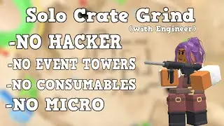 Solo Frost Mode | Crate Grinding Strategy | No Hacker, No Event Towers, No Micro (TDS)
