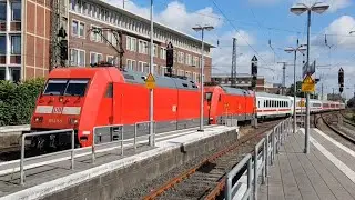 Züge in Münster (Westf.) Hbf mit BR 101, 147, 182, 186, 189, 192, 214, 412, 429, 643