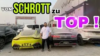 Werkstatt in Dubai vollbringt Wunder! - Unfallautos kommen wieder auf die Straße