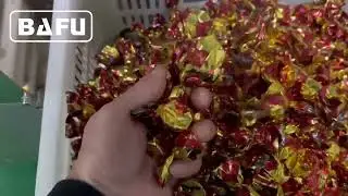 single twist chocolate wrapping machine, chocolate packaging machine, top twist packaging machine