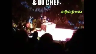 DJ CHEF with Freedom Williams C & C Music Factory Monsters of Freestyle concert Long Island