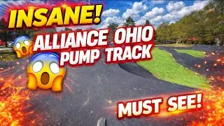 Vlog 141 Visit to the new pump track in Alliance Ohio
