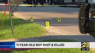 11-Year-Old Boy Shot & Killed