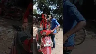 Ankit and shiva bike starat 😀😀😀😀