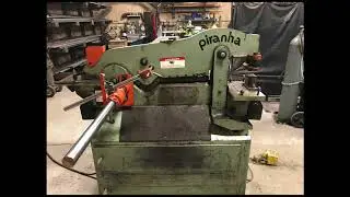 Used Piranha P50 Ironworker DEMO for sale at Worldwide Machine Tool