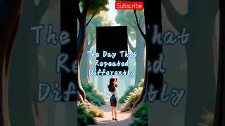 The Day That Repeated Differently | #SciFiShort #TimeLoopHorror#ShortStoryVideo #OneMinuteTwist