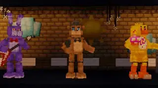 FNaF 1 1993 Minecraft Showcase(Mod Link in Description)