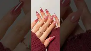 thermo chrome nails🍓🍓🍓#nailhacks #nails #nailart #nailinspo