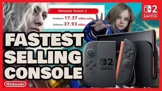 Switch 2 Sales DOMINATE & 3rd Party Games Impress #pragmata #switch2 #re9