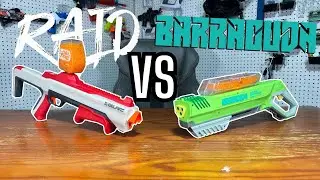 Nerf Gel Fire Raid против Gel Blaster Barracuda Shotgun | Oakley Entertainment