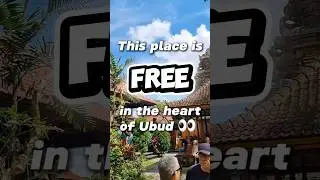 This palace is FREE to visit. #Ubud #UbudPalace #MunchingMaps