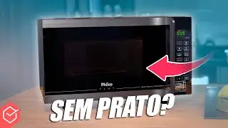 🚀 BONITO e SEM PRATO GIRATÓRIO! // Novo Microondas PMO28TF Philco Flat
