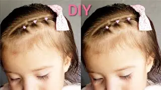 Peinado Rápido y Fácil para bebé con cabello corto