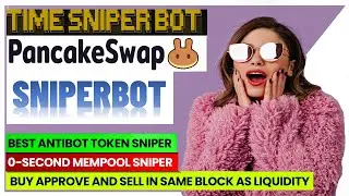 Pancakeswap Sniper Bot - Front Running Bot. Crypto Liquidity Sniper. Mempool scanner sniping bot