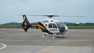 STAT MedEvac 16 (N915ME) landing at AGC from UPMC Children's
