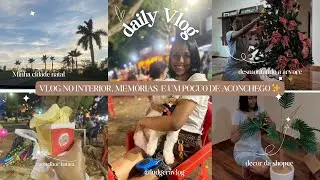 DESMONTEI A &Aacute;RVORE DE NATAL DOS MEUS PAIS 🎄 | VLOG NO INTERIOR DE SP