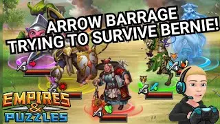 Top 25 Alliance Wars - Arrow Barrage - Praetorian Guardians vs Rycerze Ciemnosci - Empires & Puzzles