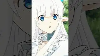 Nephelia Is Too Cute to Handle 🥺💜 #Nephelia #CuteAnime #AnimeRomance #ElfGirl #AnimeEdit