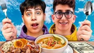 PROBANDO COMIDA BARATA en ECUADOR con el BARRI @jeffervaldiviezo