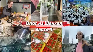 Поехала одна в Китай на неделю😱 Влог первая часть❤️