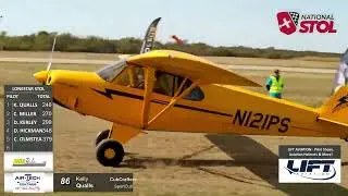 Crazy STOL performance with only 100 HP?