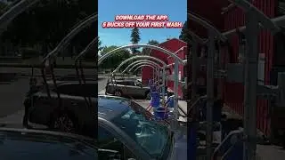 🚨 You&rsquo;ve NEVER Seen a Car Wash Like This | Easy Breezy Car Wash, Santa Rosa 🌈 #shorts