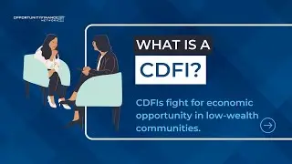 What is a CDFI?