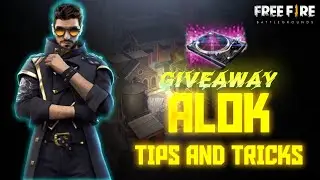 Alok Character Tips And Tricks | Dj Alok |Alok Character Giveaway| How To Use Alok Character In FF