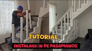 Super Tutorial, ¿Como instalar un pasamanos de Madera?