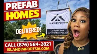 Live On-Site Prefab Housing Installation in Clarendon, Jamaica 🇯🇲 | Part 1
