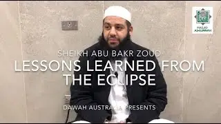 Lessons learned from the blood moon eclipse - Sheikh Abu Bakr Zoud