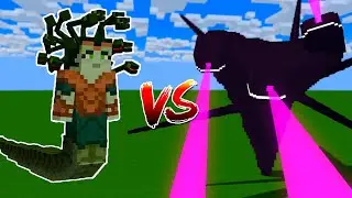 Medusa Gorgon vs Wither Storm In Minecraft