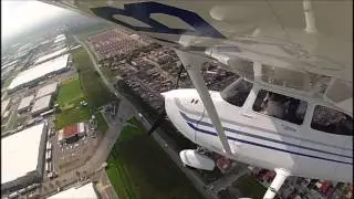 CESSNA 172 TAKING OF FROM TOLUCA MEXICO sghost77  in the air my flight training