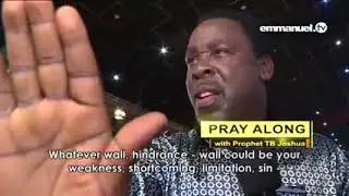 I CAN SENSE THE PRESENCE OF GOD!!! - Prophet TB Joshua Prayer for viewers