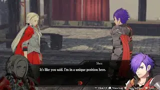 Shez (M) & Edelgard Level C Support Conversation - Fire Emblem Warriors: Three Hopes (DEMO)