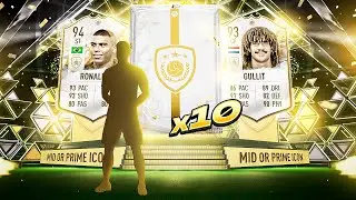 THIS IS WHAT I GOT IN 10X MID OR PRIME ICON PACKS! | FIFA 22 ULTIMATE TEAM