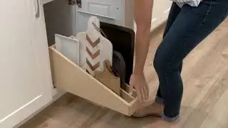 Base Cabinet with Tray Divider Pull-out