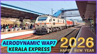 СПЕЦИАЛЬНОЕ ПРЕДЛОЖЕНИЕ К НОВОМУ ГОДУ!! Первый в Индии аэродинамический WAP7 приводит в движение ...