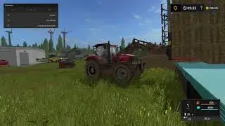 Farming Simulator 17 loading straw bales like a pro