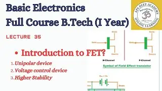 Introduction of FET||Difference of BJT & FET Explained?#apsdeepacademy #transistor