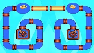 Save The Fish Game 🔥 | Help The Fish From Big Shark | Fishdom Ads | Shark Fish | Fishdom Max Level 