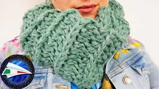 Sciarpa Circolare in lana WOOLLY HUGS SHEEP | Super Morbida e Calda
