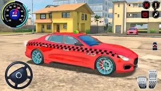 Taxi Job Simulator 2025 - Realistic Uber Taxi 3D! City Traffic & Crowded Streets - Android Gameplay