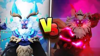 Yeti VS Fiend Yeti😵 Which one is Better? Blox Fruits Valentine Update Showcase