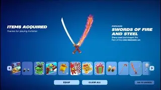 HOW TO GET LEGO NINJAGO KAI SWORDS OF FIRE AND STEEL PICKAXE IN FORTNITE!