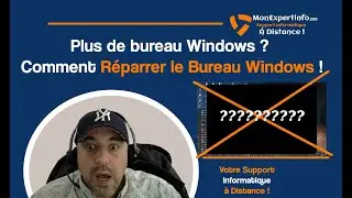 Comment r&eacute;soudre le bureau de Windows 10 qui a disparu ?