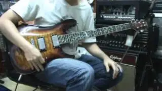 SCHECTER C-1 CLASSIC GUITAR DRIVE SOUND DEMO